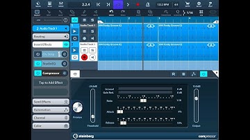 How To Do The New York Compression Trick in Cubasis - Tutorial for the iPad