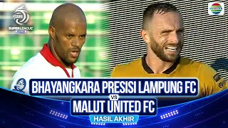Hasil Akhir - Bhayangkara Presisi Lampung FC vs Malut United FC | BRI Super League 2025/26
