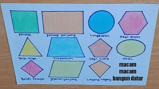Cara menggambar BANGUN DATAR|| nama nama bangun datar dan mewarnai nya Cara menggambar BANGUN DATAR|| nama nama bangun datar dan mewarnai nya
