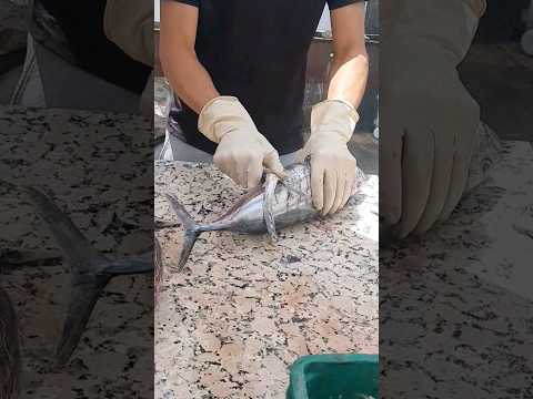 أسهل طريقة لتنقية سمك بونيط