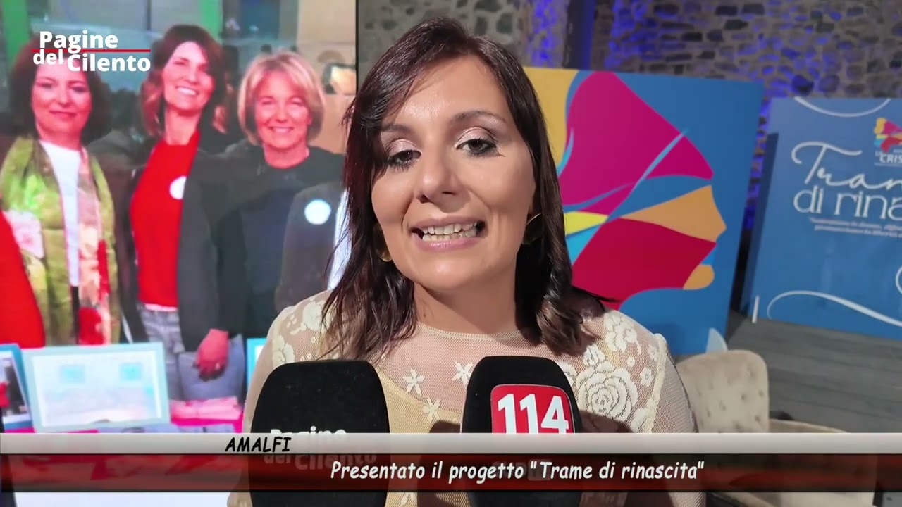Amalfi - Presentato il progetto della "Fondazione La Crisalide in rete" - "Trame di rinascita"