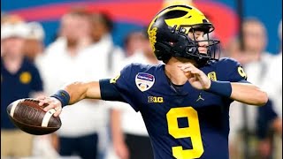 JJ McCarthy Michigan 2021 Freshman Highlights