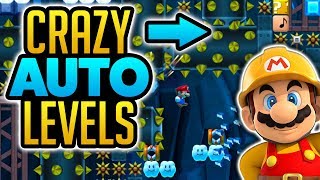 Super Mario Maker - CRAZY AUTO LEVELS! [#7] - Level Showcase