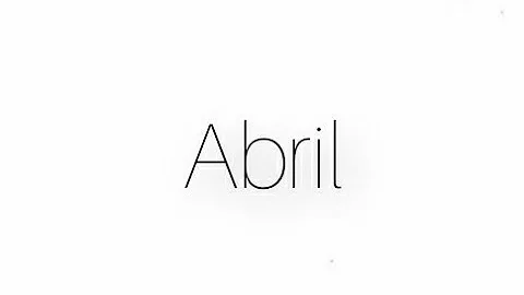 Qual é a forma correta de escrever abril ou abriu?
