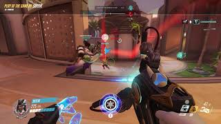Symmetra Shuts Down Genji's Ult, POTG, CTF BLITZ