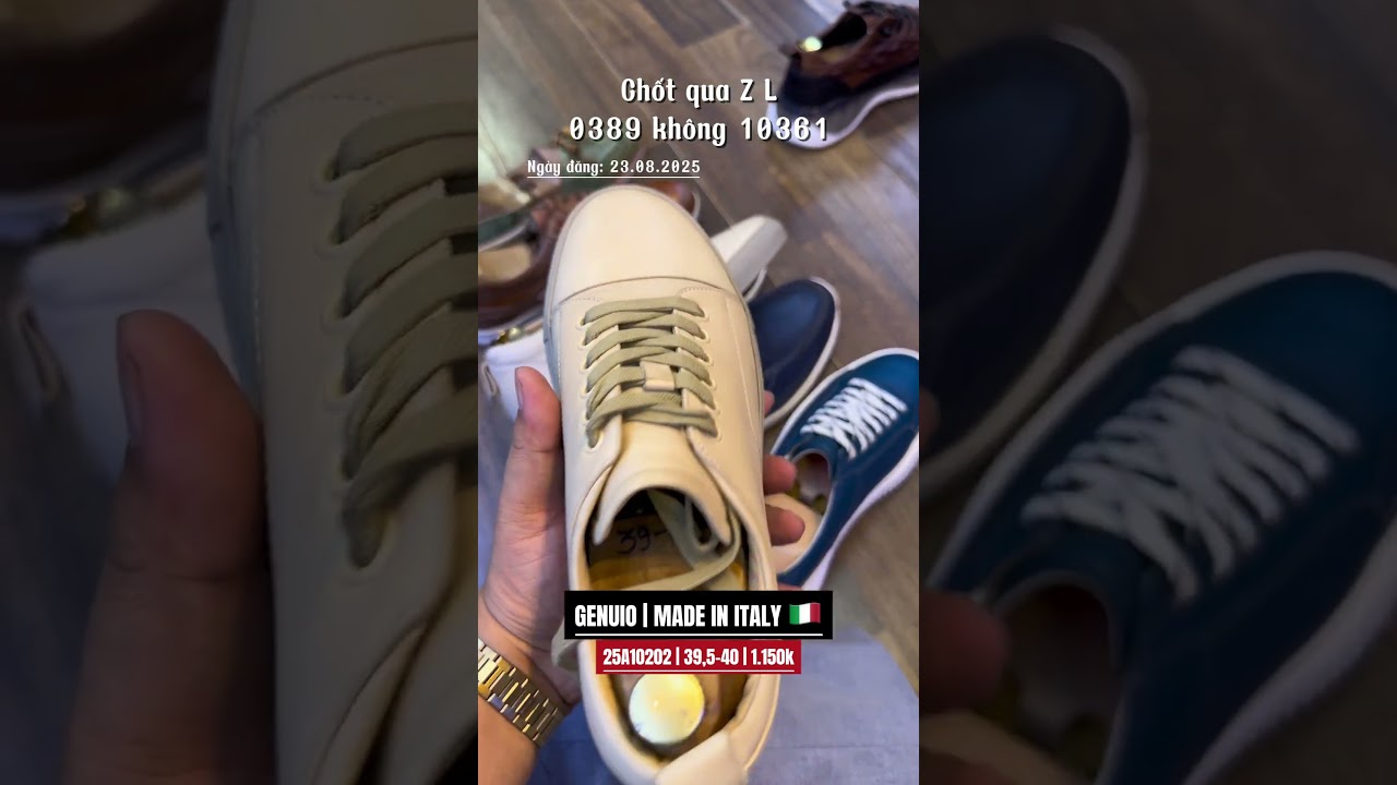 Giày Si Cần Thơ | Giày 2hand Cần Thơ | Giày Secondhand | Giày da nam