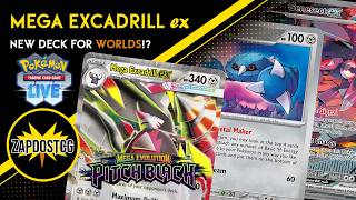 Is Mega Excadrill ex the BEST new deck from Pitch Black!? screenshot 4