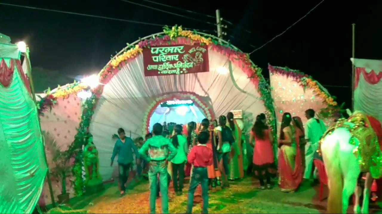 Balloon Decoration Ujjain Happy Wedding Entry Gate Welcome Nagori