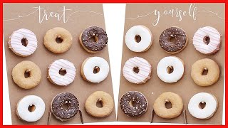 Ginger Ray Natural Kraft Finish Donut Wall Wedding Favours Rustic Country