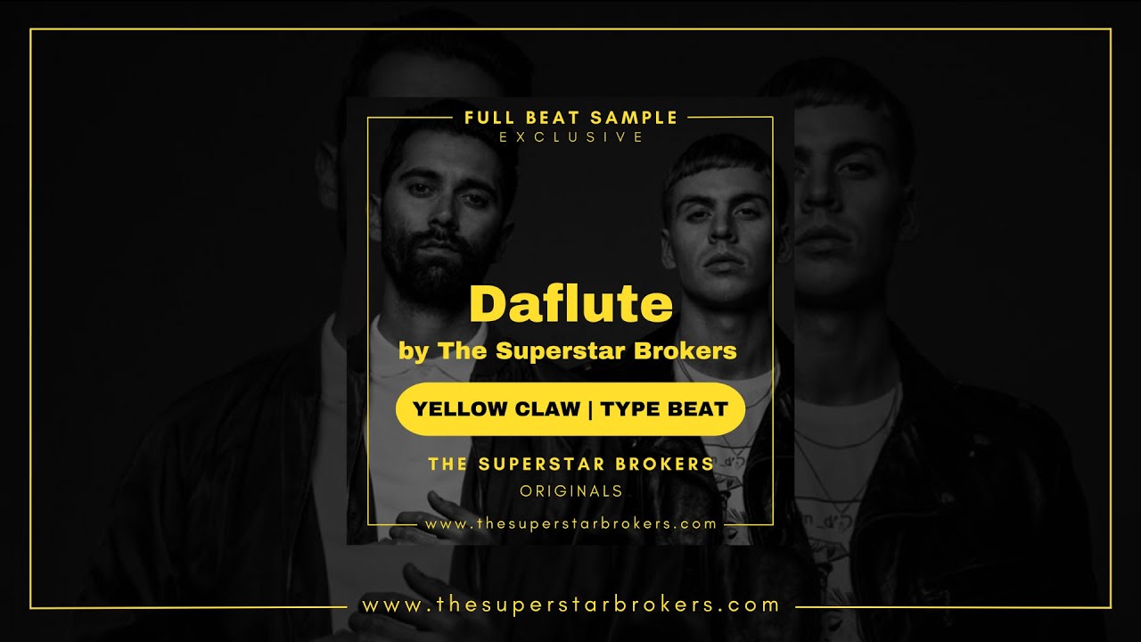 Daflute -Yellow Claw x DJ Snake Type Beat | Moombahton x Club Banger Instrumental 