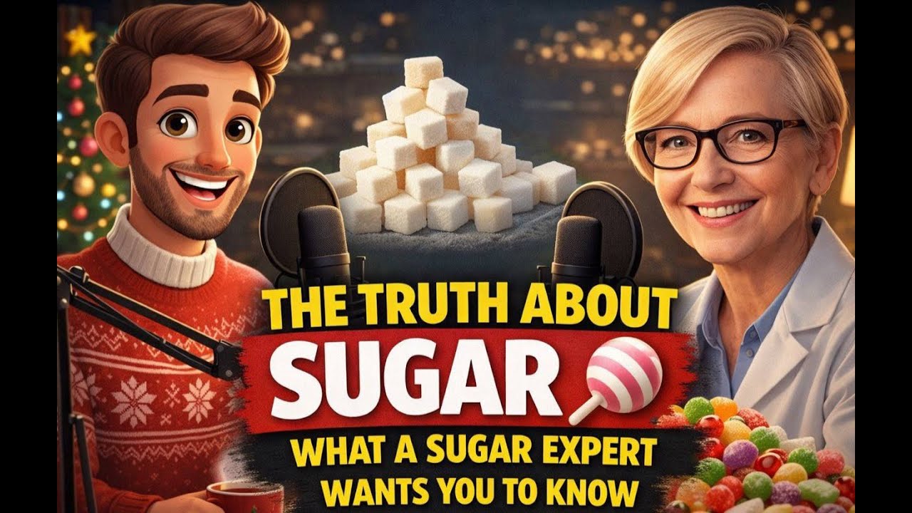 The Truth About Sugar 🍬 | What a Sugar Expert Wants You to Know” Easy English Conversation Practice
