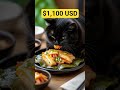 Lovin' meat 🍖❤️ #cat #kitten #funny #viral #ai