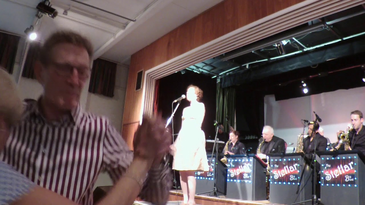 The Stellar Big Band, feacturing singer Jessica Radcliffe. Zing! Went the Strings of My Heart.