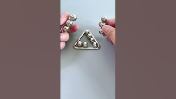 How to build a pyramid with these six parts.#Puzzles #IQ #iqtest