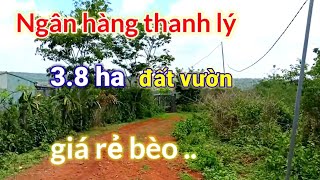 Ngân Hàng Thanh Lý mảnh đất vườn ngay dân cư, lô đất tiềm năng để đầu tư giá cực rẻ chỉ 605tr/h