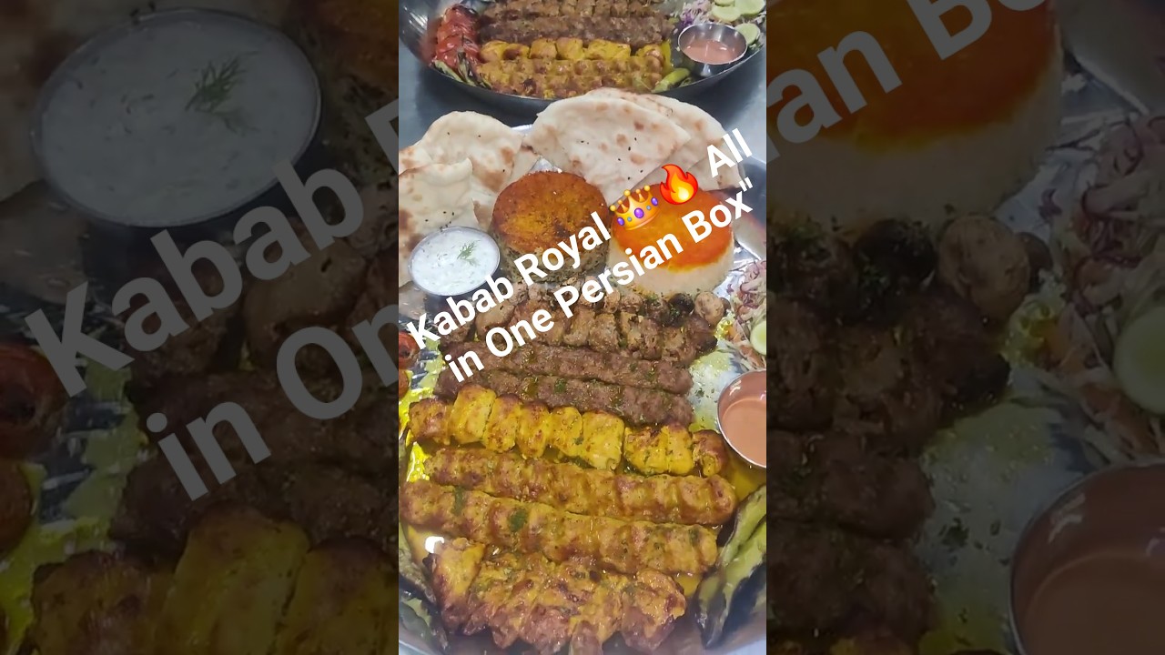 Kabab Royal Platter | Persian Grilled Feast at Schandis | كباب سلطنتى 