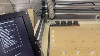RapidChange ATC Installed and Working on Onefinity Redline