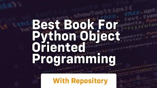 best book for python object oriented programming