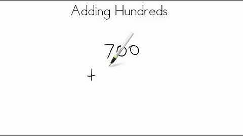 AdaptedMind - Adding Hundreds