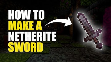 How to Make a Netherite Sword in Minecraft – Step-by-Step Guide! ⚔️🔥