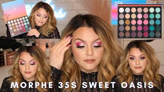 NEW MORPHE 35S SWEET OASIS EYESHADOW PALETTE TUTORIAL FOR VALENTINES DAY screenshot 5