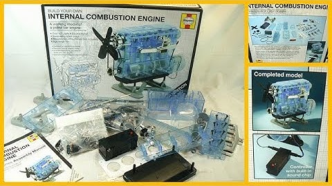 Haynes Build Your Own Internal Combustion Petrol Engine 100% Complete With Sound