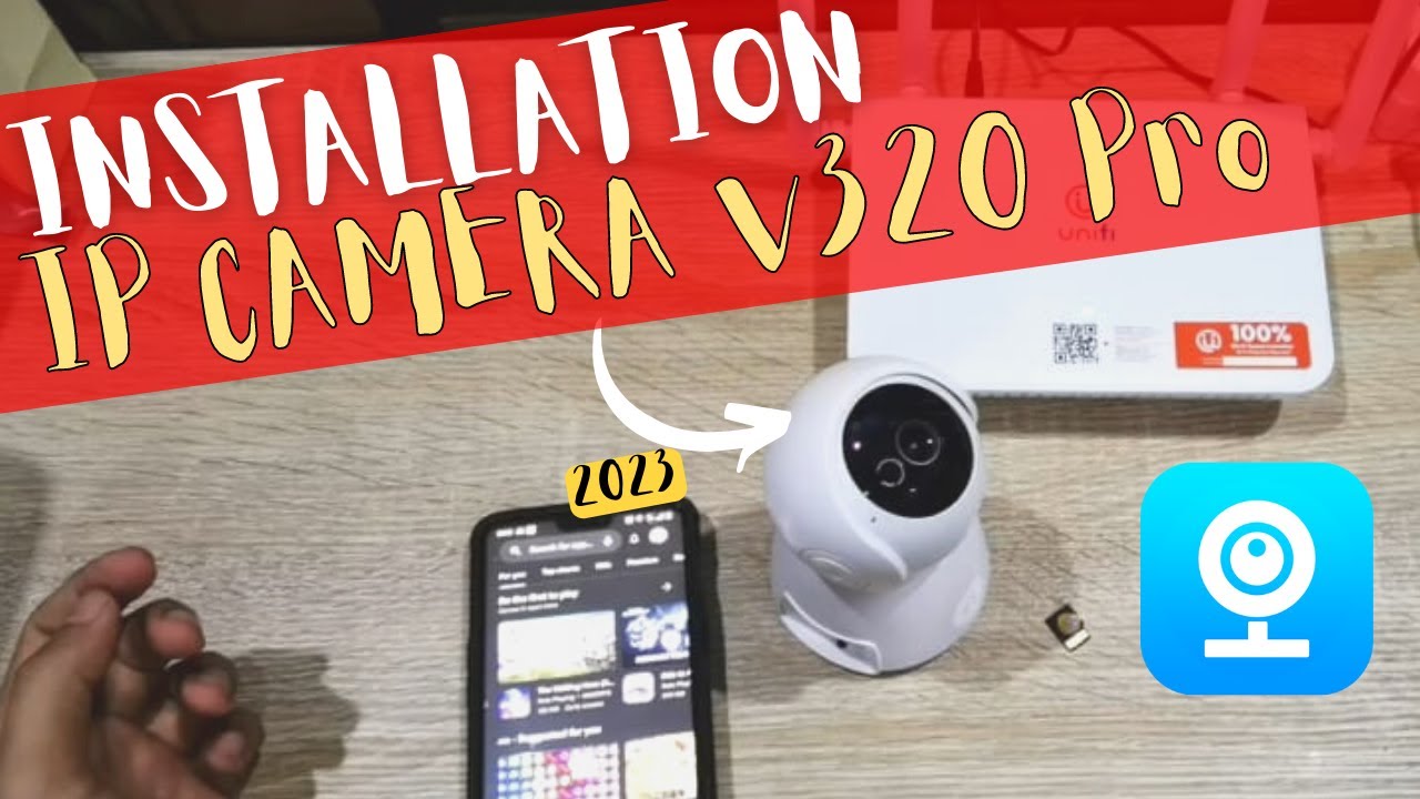 How to Install V380 PRO IP Camera and Configure It