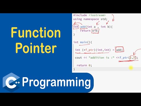 #83 Function Pointer in C++ | C++ Programming