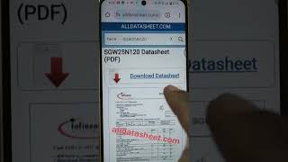 How to Download All Component Data Sheets