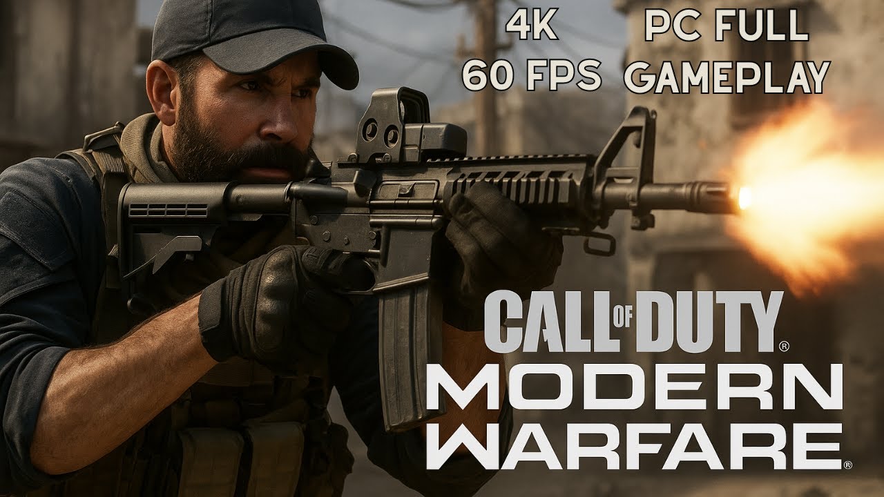 CALL OF DUTY MODERN WARFARE 2019 Campaign Full Gameplay Walkthrough Veteran Difficulty PC (4K 60FPS)