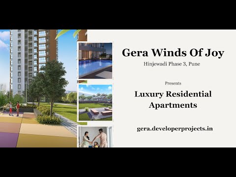 Gera Winds Of Joy - An Unrivaled Haven Of Comfort & Joy In Hinjewadi Phase 3, Pune!