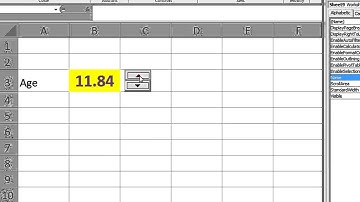 Excel VBA ActiveX Series #5 SpinButton - Incrementing and decrementing a cells number, Move controls