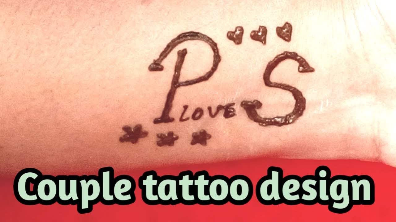 P S letter tattoo designs  PS couple letter tattoo ideas vktattooart   YouTube
