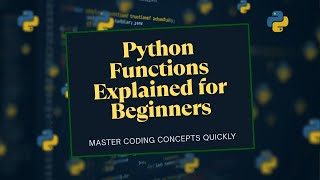 Python Functions Explained | Beginner Python Tutorial (W3Schools) Profile