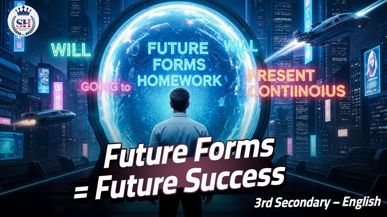 حل علي اشكال المستقبل Future Forms | ثالثه الثانوي 2026| مستر شادي صابر