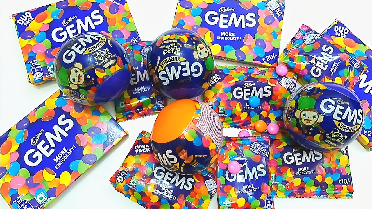 Cadbury Gems Opening Video Lots Of Cadbury Gems Chocolate GEMS
