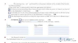 Visit:http://legal-forms.laws.com/divorce/new-york/complaint to
download the form ud-2 verified complaint action for divorce in
printable format and know ...