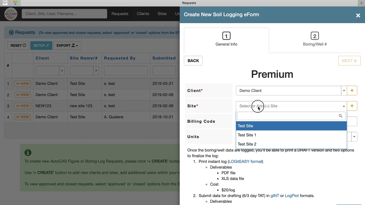 Create Premium Request for LOGitEASY eForm - YouTube