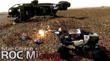 ROC Mining In Star Citizen 3.19 Better for Making Money Over Ore Mining? - Using A Drake Cutlass