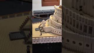 Have you seen this LEGO display on the Queen Mary!?! #lego #afol #legodisplay #legomoc #shorts #fyp