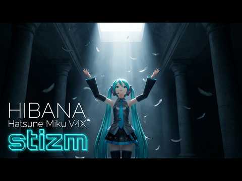 【MMD】REM式初音ミクV4X　ヒバナ【Ray-MMD】
