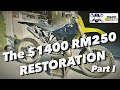 Project rm250 part 1 dv restores a 2003 suzuki rm250 bought on offerup