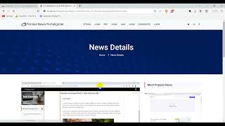 Simple Blog Website Source code in Free