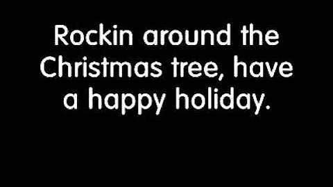 Brenda Lee   Rockin' Around the Christmas Tree Lyrics