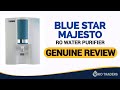 Blue Star Majesto RO Water Purifier Review, Customer Feedback & Latest Price