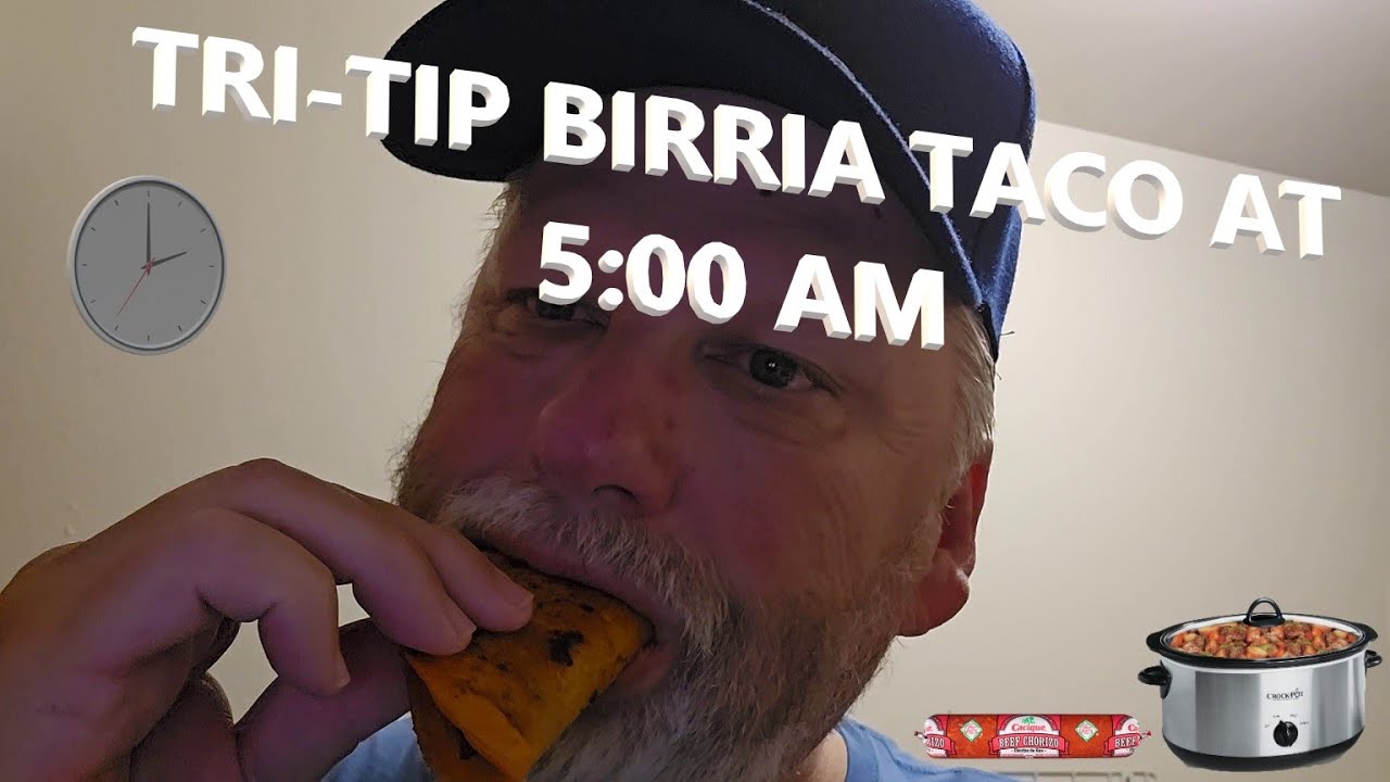 Birria Taco With Slow Cooked Tri Tip YouTube Birria Taco With Slow Cooked Tri Tip YouTube