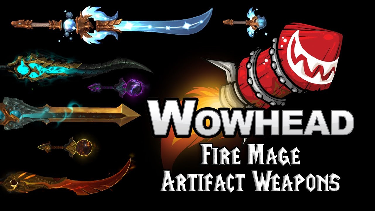 Fire Mage Artifact Weapons - Felo'melorn