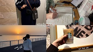 【study vlog】朝早く起きて勉強する1日📚|TOEIC/ランニング/英会話