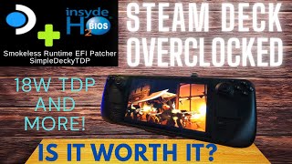 Forget new handhelds. Just keep tweaking the Steam Deck! - Overclocking, TDP, and high temps!
