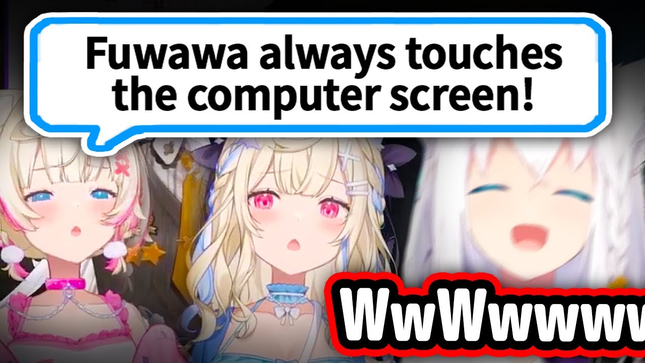 Fubuki Can't Handle FuwaMoco Syncing When They Get Scared And Their Twin Cuteness【Hololive】